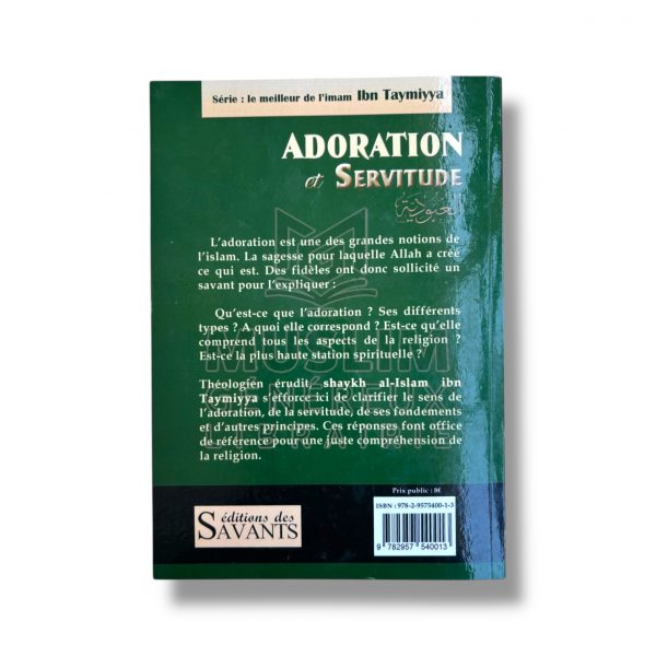 Adoration et servitude - EDITIONS DES SAVANTS – Image 2
